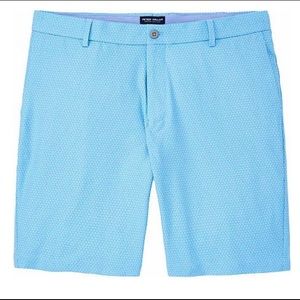 Peter Millar Performance Geo Print Golf Shorts